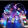 LED světelný řetěz - RGB MULTICOLOR - USB - SMART - 5 m