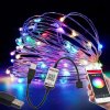32697 led svetelny retez rgb multicolor usb smart 5 m