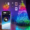 LED světelný řetěz - RGB MULTICOLOR - USB - SMART - 5 m