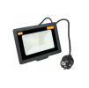 LED reflektor ECOplanet - 50W - s kabelem - studená bílá