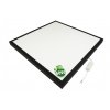 LED panel povrchový černý - 60x60 - 60W - neutrální bílá