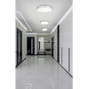 LED Plafond 2xE27 IP20 SEMO-R SILVER