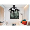 Závěsné svítidlo LOFT - 4x E27 - ČERNÁ JISKRA