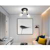 LED nástěnné kulaté svítidlo 3xE27 KUBEK WHITE