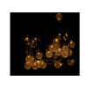 LED solární řetěz - 30x LED žárovka koule - 5m