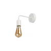 Nástěnné svítidlo LED LOFT E27 BÍLÁ