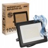 LED reflektor 100W IP65 studená bílá