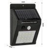 LED solární lampa s pohybovým senzorem DIVO 2W