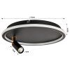 LED stropní svítidlo RICHMOND 67W