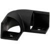 38539 rohovy konektor cerny pro rohovy hlinikovy profil led