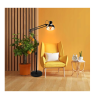 LED stojací lampa E27 185cm - BERLIN