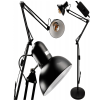 38857 38857 led stojaci lampa e27 185cm berlin