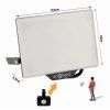 LED reflektor 50W 2v1 - studená bílá