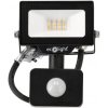 LED reflektor 10W 2v1 - neutrální bílá + čidlo pohybu