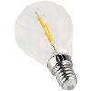 12219 2 led zarovka e14 2w tepla bila