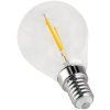 LED žárovka E14 2W teplá bílá