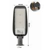 LED pouliční lampa 150W IP65 studená bílá