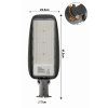 LED pouliční lampa 200W IP65 neutrální bílá