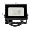 LED reflektor 10W - 2v1 - studená bílá