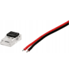 Konektor pro LED pásky COB MONO - 8mm - pásek-napájení