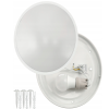 Kulaté LED stropní svítidlo - 2xE27 - bílé