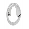 Prodlužovací kabel 1,5 m - bílý
