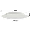 Kulatý LED panel zapuštěný - bílý - 24W - PC - neutrální bílá