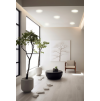 Kulatý LED panel zapuštěný - bílý - 6W - PC - neutrální bílá