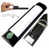 43834 43834 led panel cerny 8w 30cm neutralni bila