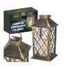 44146 44146 led solarni zahradni lucerna hneda 2v 35ma