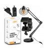44329 stolni lampa xl praga 1xe27 led cerna