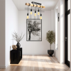 LED závěsné stropní svítidlo 5x E27 Loft