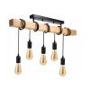 44446 44446 led zavesne stropni svitidlo 5x e27 loft
