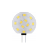 LED žárovka G4 12V AC / DC 3W 280lm - teplá bílá - 3000K - talíř