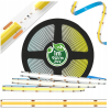 LED pásek 24V COB 9W/m 480LED 1m 8mm studená barva CW