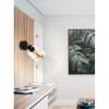 LED nástěnné svítidlo E27, skládací, průhledné čtvercové