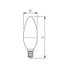 LED žárovka Corepro Philips Premium E14 - 7W - 806 Lm - teplá bílá