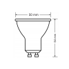LED žárovka Philips GU10 - 4,6W - 355 Lm 36° - teplá bílá - CorePro Premium