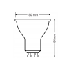 LED žárovka Philips GU10 - 4,9W - 550 Lm - studená bílá - CorePro Premium