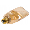 Dekorativní LED žárovka E27 4W 200lm O100 Amber Retro - řada ZERO