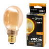 Dekorativní LED žárovka E27 4W 200lm G80 Amber Retro - řada ZERO