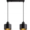 48409 led zavesne stropni svitidlo 2x e27 cerne