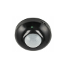 LED PIR pohybový senzor 360° nastavitelný - černý