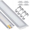48790 led eloxovany hlinikovy profil zapusteny 2m sada