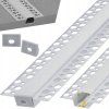 48832 48832 led hlinikovy profil zapusteny 2m sada