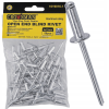 Hliníkové trhací nýty 4mmx12mm sada 50 kusů