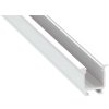 49609 led profil lumines typ w bily lakovany 3m