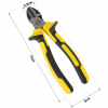 Boční štípací kleště 160mm Cr-V