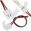 Mono klip konektor LED pásku - 8mm 2pin kabel