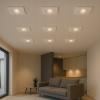 Halogenové stropní LED zapuštěné CCT svítidlo